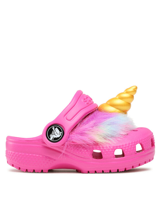 Crocs Crocs Šlepetės Crocs Classic I Am Unicorn Clog T 209076 Rožinė