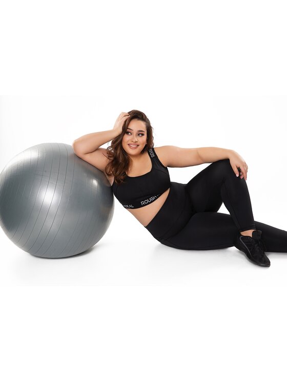 ROUGH RADICAL ROUGH RADICAL Biustonosz sportowy SPORTS BRA SPORTING + Czarny