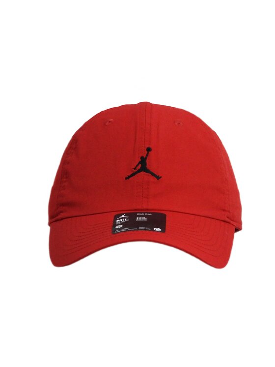 Nike Nike Czapka z daszkiem Jumpman Club Cap Czerwony