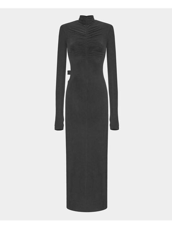 BENU BENU Abito da sera Cuprp Czarna Nero Slim Fit