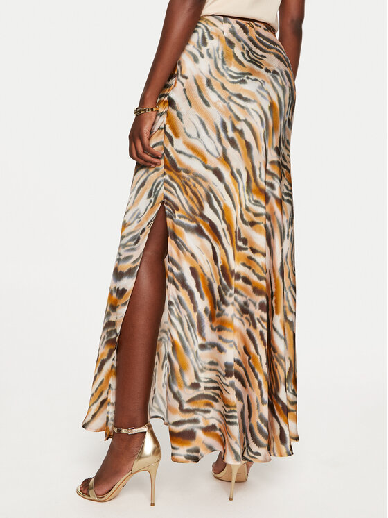 TWINSET TWINSET Spódnica maxi 242TP2656 Kolorowy Straight Fit