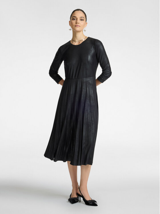 Elena Mirò Elena Mirò Vestito da giorno 7419P000222N033 Nero A-Line Fit