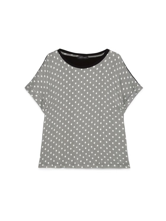 Fiorella Rubino Fiorella Rubino T-shirt G0E3L009334N0S1 Nero Regular Fit
