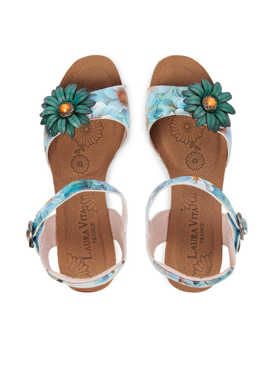 Laura Vita Laura Vita Босоніжки Facyo 75 Голубий