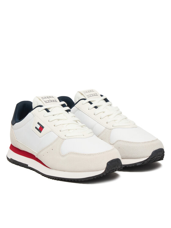 Tommy Jeans Tommy Jeans Sportcipők Tjm Eva Runner Leather EM0EM01649 Fehér
