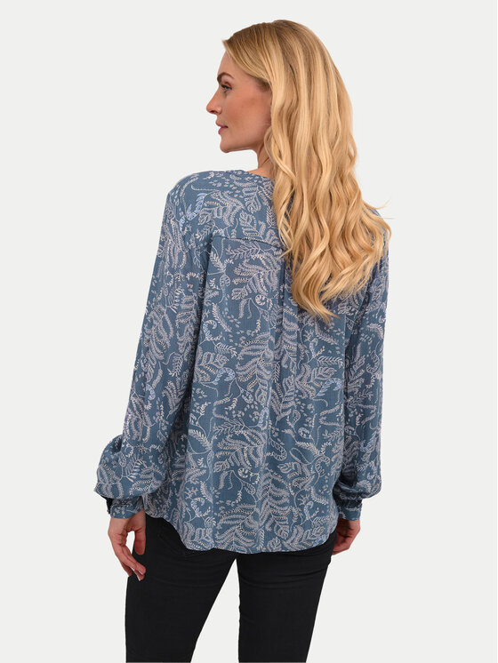 Kaffe Kaffe Majica 10501481 Plava Regular Fit
