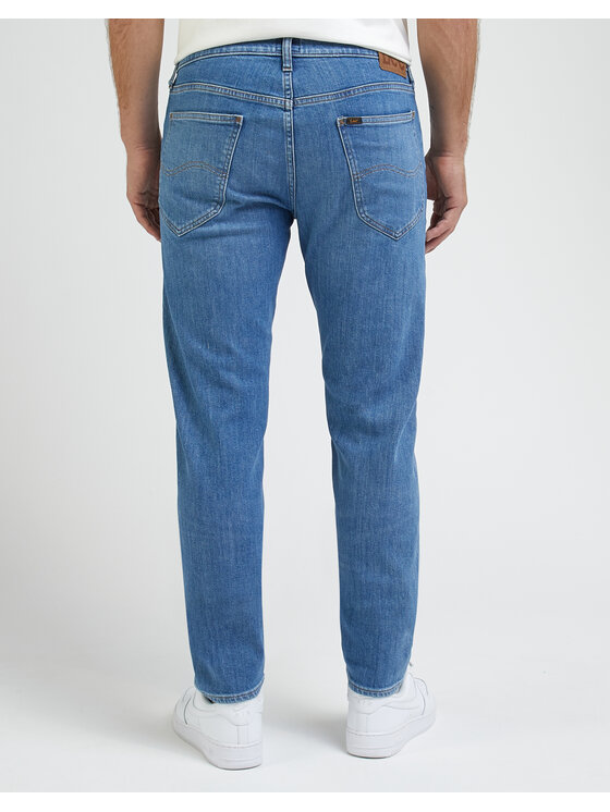 Lee Lee Jeansy DAREN ZIP FLY Niebieski Straight Fit