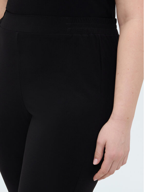 Fiorella Rubino Fiorella Rubino Spodnie materiałowe P824L002350N033 Czarny Regular Fit