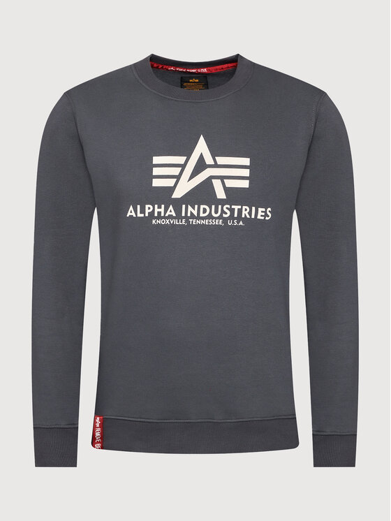 Alpha Industries Alpha Industries Mikina Basic 178302 Šedá Regular Fit