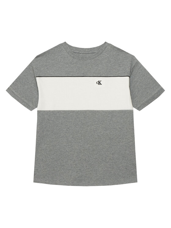 Calvin Klein Jeans Calvin Klein Jeans T-shirt LVCKTJA41B Grigio Regular Fit