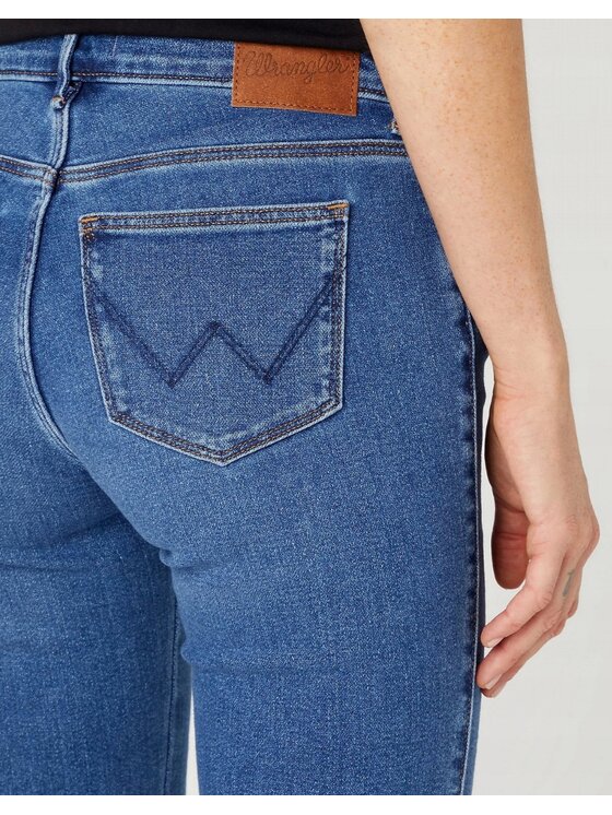 Wrangler Wrangler Jeansy Bootcut 625 Niebieski Bootcut Fit