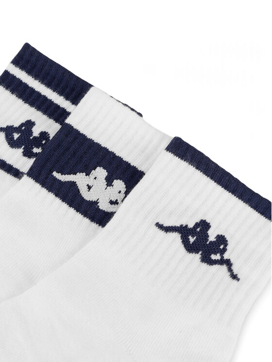 Kappa Kappa Dlouhé ponožky KR_ANKLE_AW26 (3-PACK) Bílá