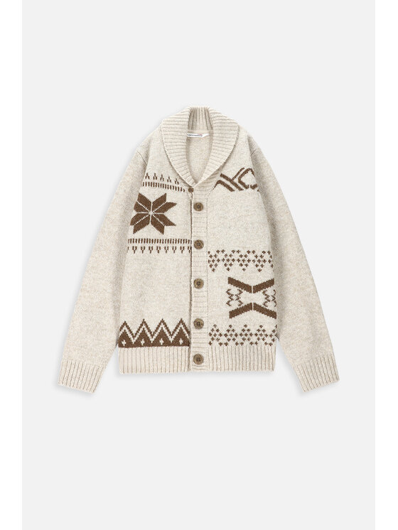 Dziecięcy Sweter Coccodrillo, Rozmiar 104, Beżowy, ZC3172201CBK-002