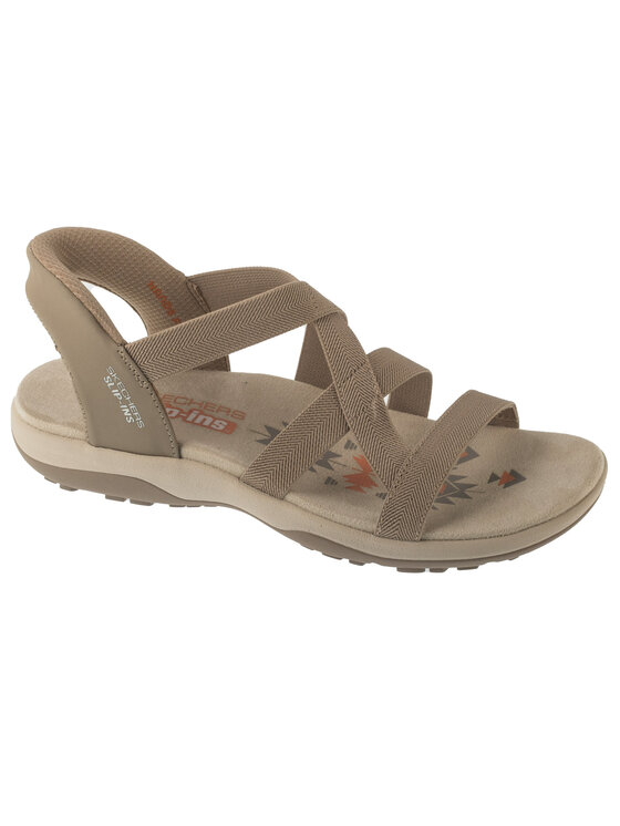 Skechers Skechers Sandali Slip-Ins: Reggae Slim - Stretch Flex Beige