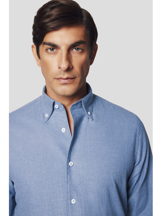 Lancerto Lancerto Koszula Synne KO073224000013 Niebieski Slim Fit