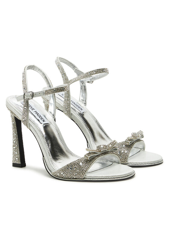 Steve Madden Steve Madden Sandali Chanter SM11003439-04004-968 Srebrna