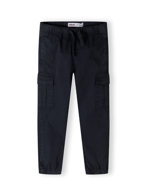 MINOTI MINOTI Spodnie cargo 23pant5 Granatowy Regular Fit