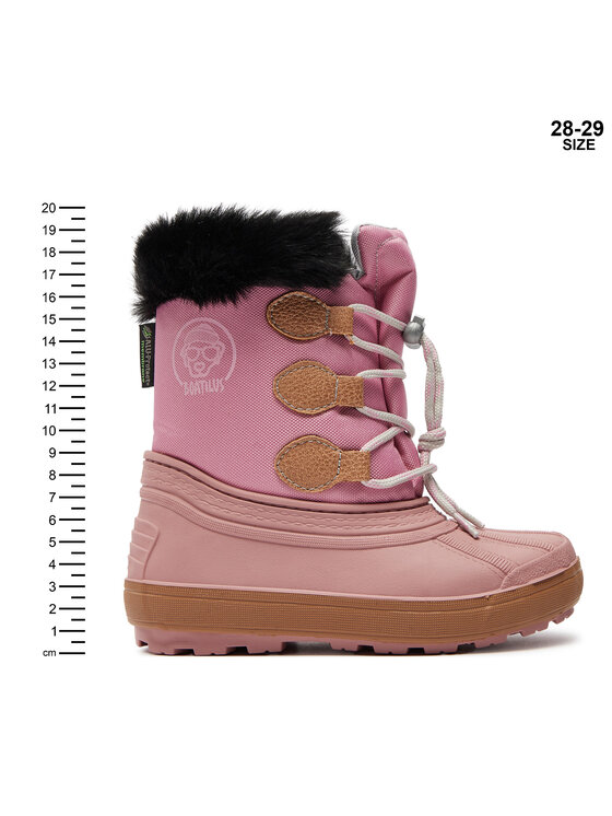 Boatilus Boatilus Снігоходи Nippy 02 Sint. Leather Boot NN02 VAR.42MR Рожевий