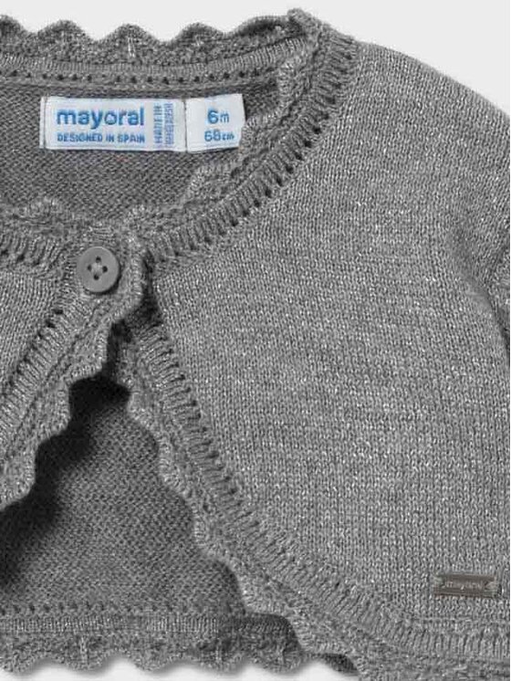 Mayoral Mayoral Boolero 308 Hõbedane Regular Fit