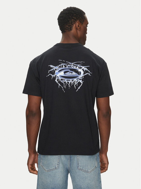 Quiksilver Quiksilver T-särk EQYZT08016 Must Relaxed Fit