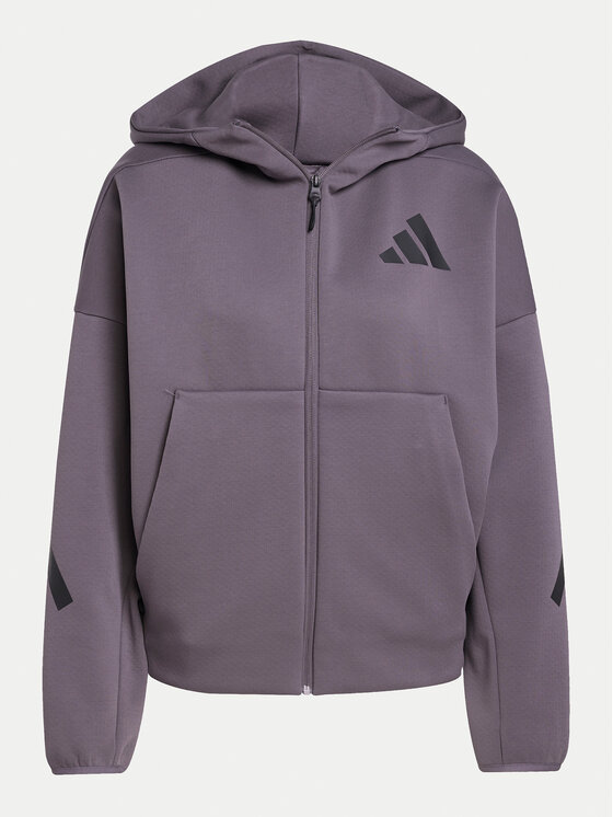 adidas Sweatshirt Z.N.E. JD5985 Grau Loose Fit | Modivo.de