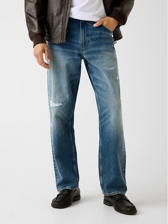 Guess Guess Jeansy 180846 Modrá Regular Fit