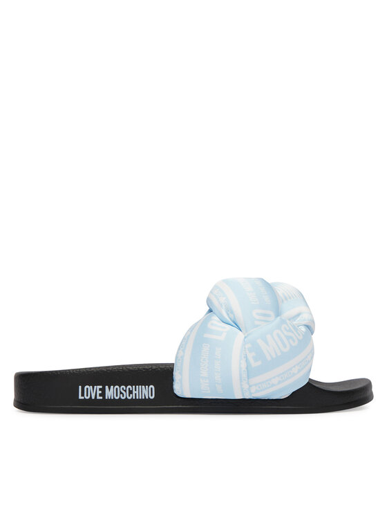 LOVE MOSCHINO LOVE MOSCHINO Papucs JA28312G0OIW370A Világoskék