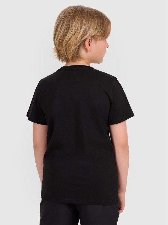 4F 4F T-shirt FJWAW25TTSHM2417-20S Nero Regular Fit