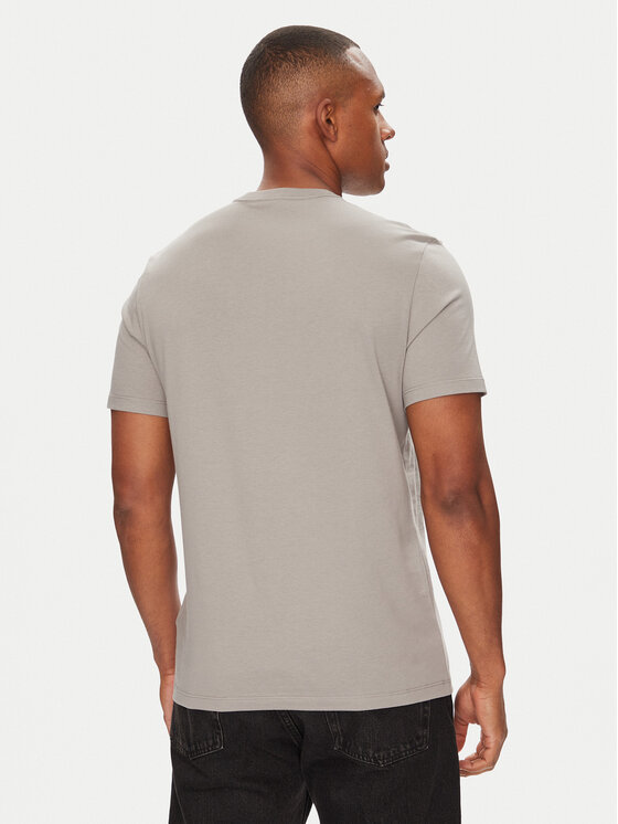 Calvin Klein Calvin Klein T-Shirt Outline Tape Graphic LV04RC852G Šedá Regular Fit