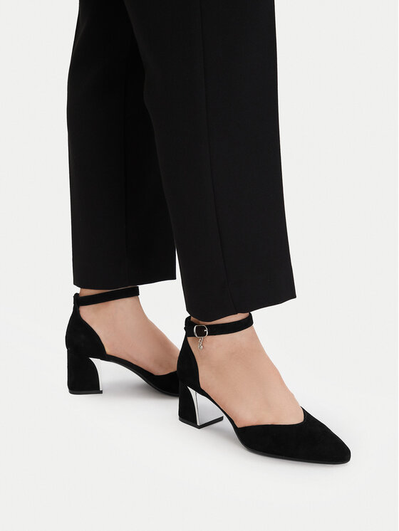 Lasocki Pantofi pumps CEO-WB-UMI-03 Negru