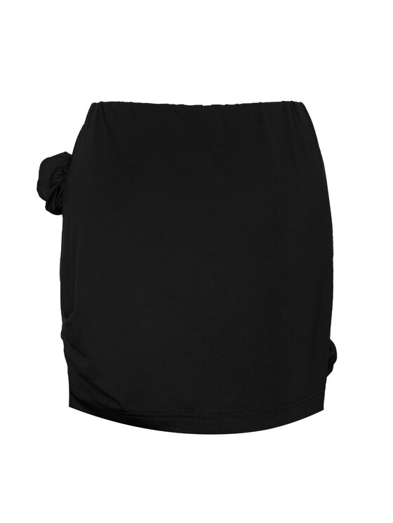 Magda Matyja Magda Matyja Spódnica mini GABRIELLE SKIRT Czarny Fitted Fit