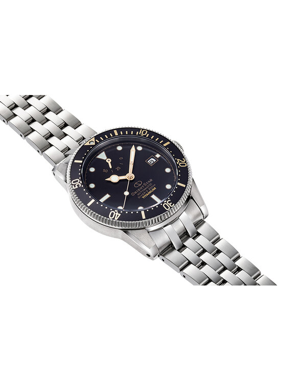 Orient Star Orient Star Zegarek RE-AU0702B00B Srebrny