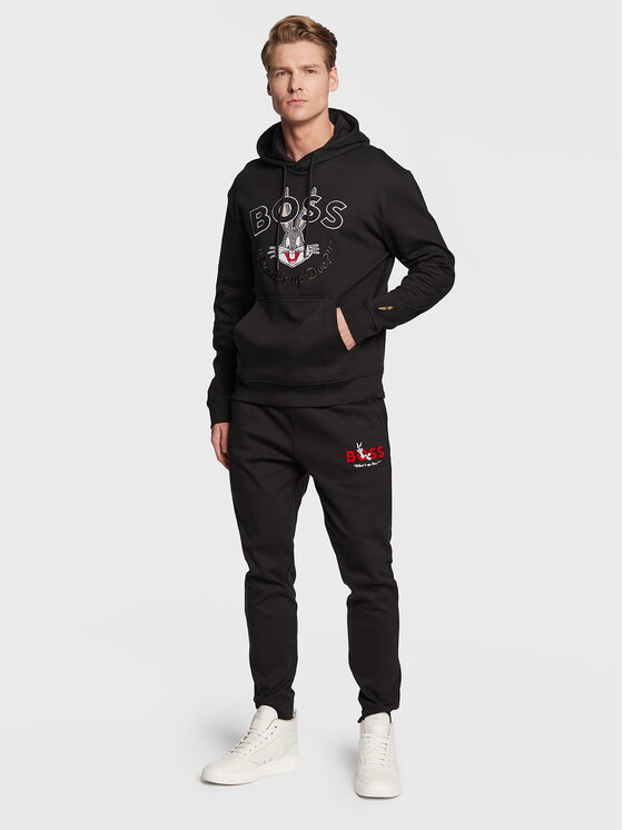 Boss Sweatshirt 50486315 Schwarz Regular Fit | Modivo.de