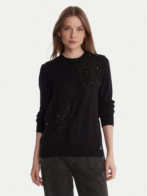 Artigli Artigli Pulover ACMA002801 Negru Regular Fit