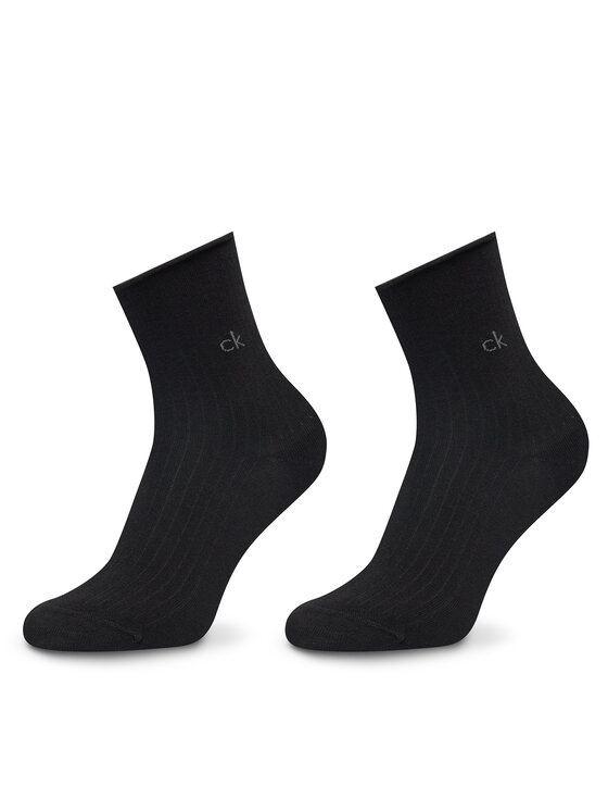 Calvin Klein Calvin Klein Високі жіночі шкарпетки 701229681 Чорний