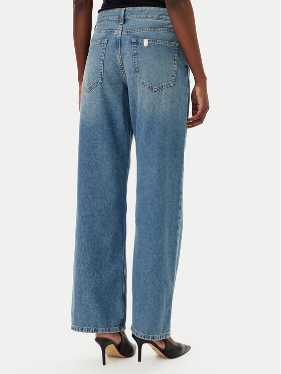 Liu Jo Liu Jo Jeans hlače UA5149 D4666 Modra Regular Fit