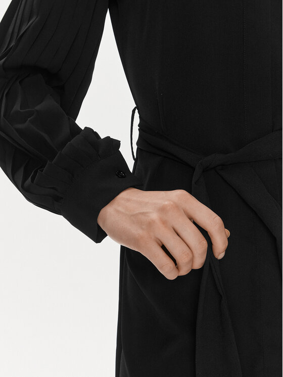 Liu Jo Liu Jo Marškinių tipo suknelė MF3136 T9121 Juoda Regular Fit