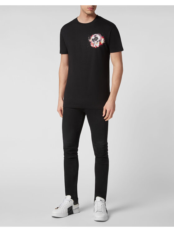 PHILIPP PLEIN PHILIPP PLEIN T-Shirt 30412 Czarny Regular Fit