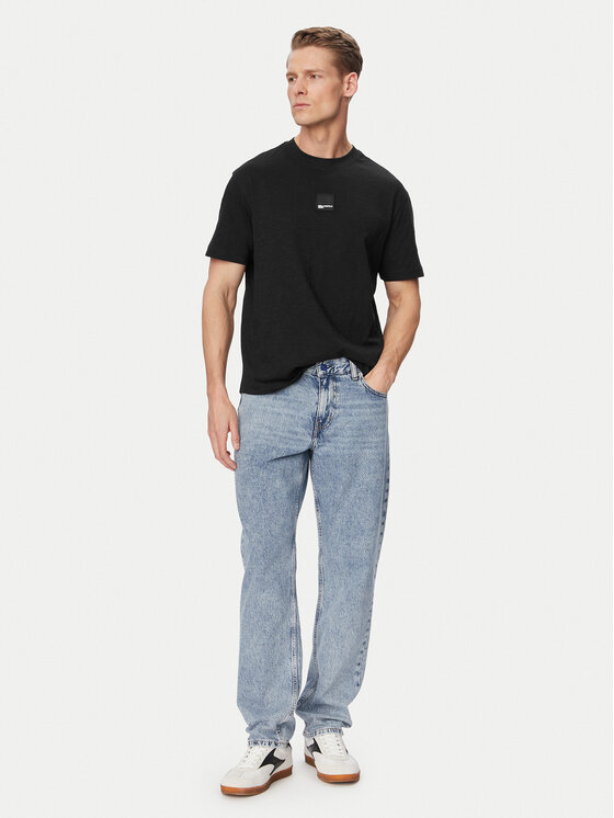 Karl Lagerfeld Jeans Karl Lagerfeld Jeans T-Shirt B2M17048 Czarny Regular Fit