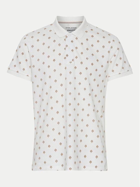Blend Blend Polokošile 20716475 Bílá Regular Fit
