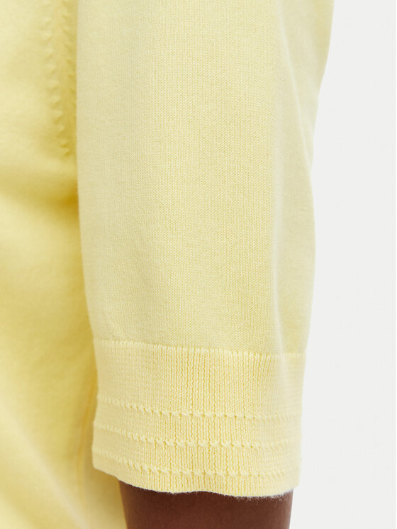 Tommy Hilfiger Tommy Hilfiger Megztinis WW0WW49705 Šviesiai geltona Regular Fit