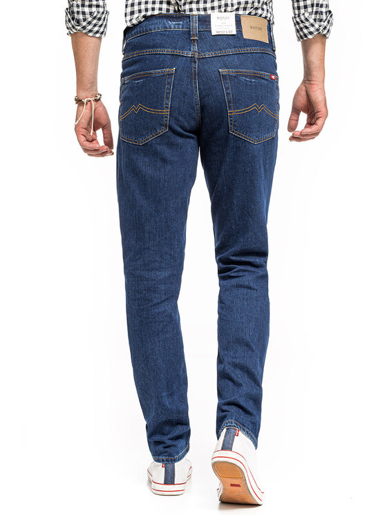 Mustang Mustang Jeansy TRAMPER TAPERED Niebieski Slim Fit