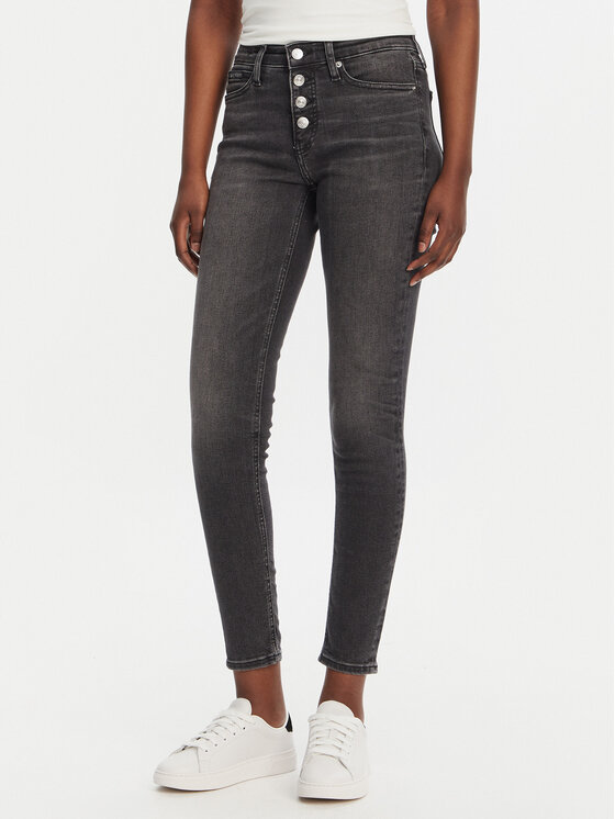 Calvin Klein Jeans Calvin Klein Jeans Jeansy J20J225114 Černá Skinny Fit