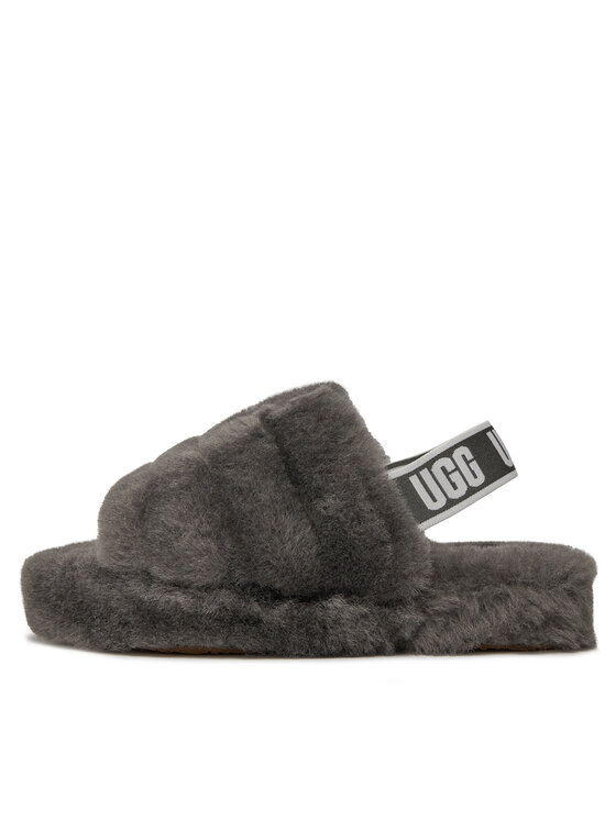 Ugg Ugg Naminės šlepetės K Fluff Yeah Slide 1098494K Pilka