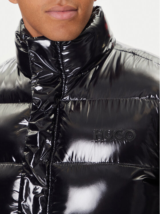 HUGO HUGO Mellény Baltino2541 50547981 Fekete Regular Fit