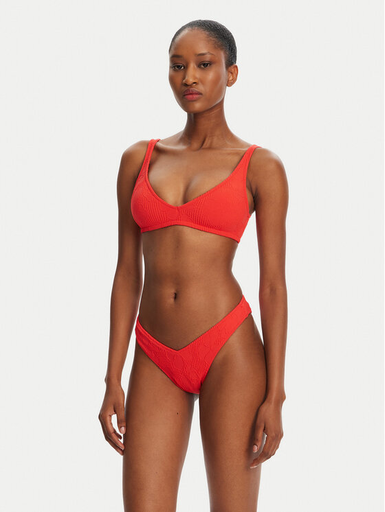 Banana Moon Banana Moon Gornji del bikini Pulco Hibiscrun MJO19 Rdeča