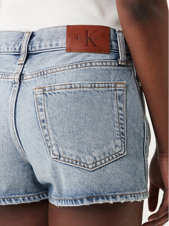 Calvin Klein Jeans Calvin Klein Jeans Džínsové šortky LV047F770G Modrá Slim Fit