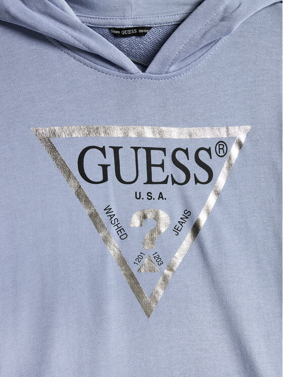 Guess Guess Felpa J83Q14 KAUG0 Blu Regular Fit