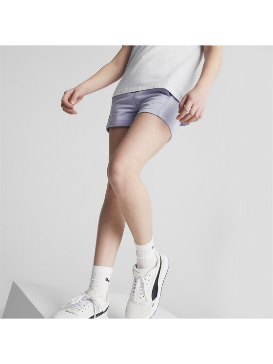 Puma Puma Szorty 673553 Fioletowy Regular Fit