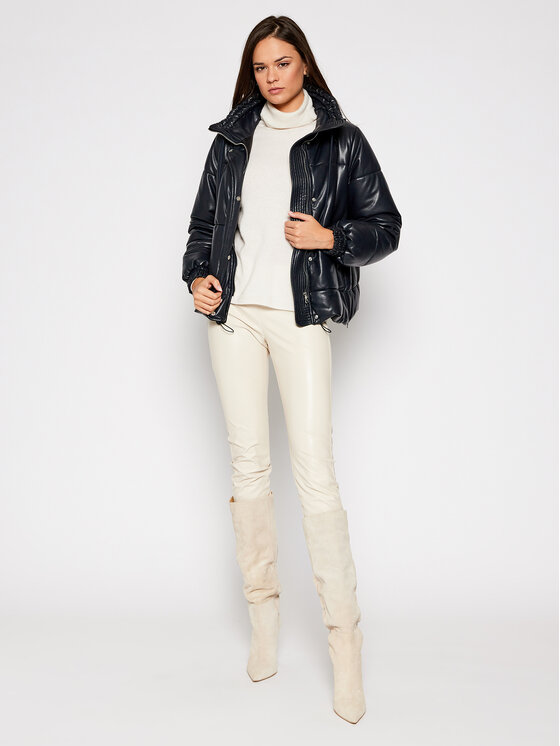 Sportmax Code Sportmax Code Куртка зі штучної шкіри Delta 74860205 Чорний Relaxed Fit